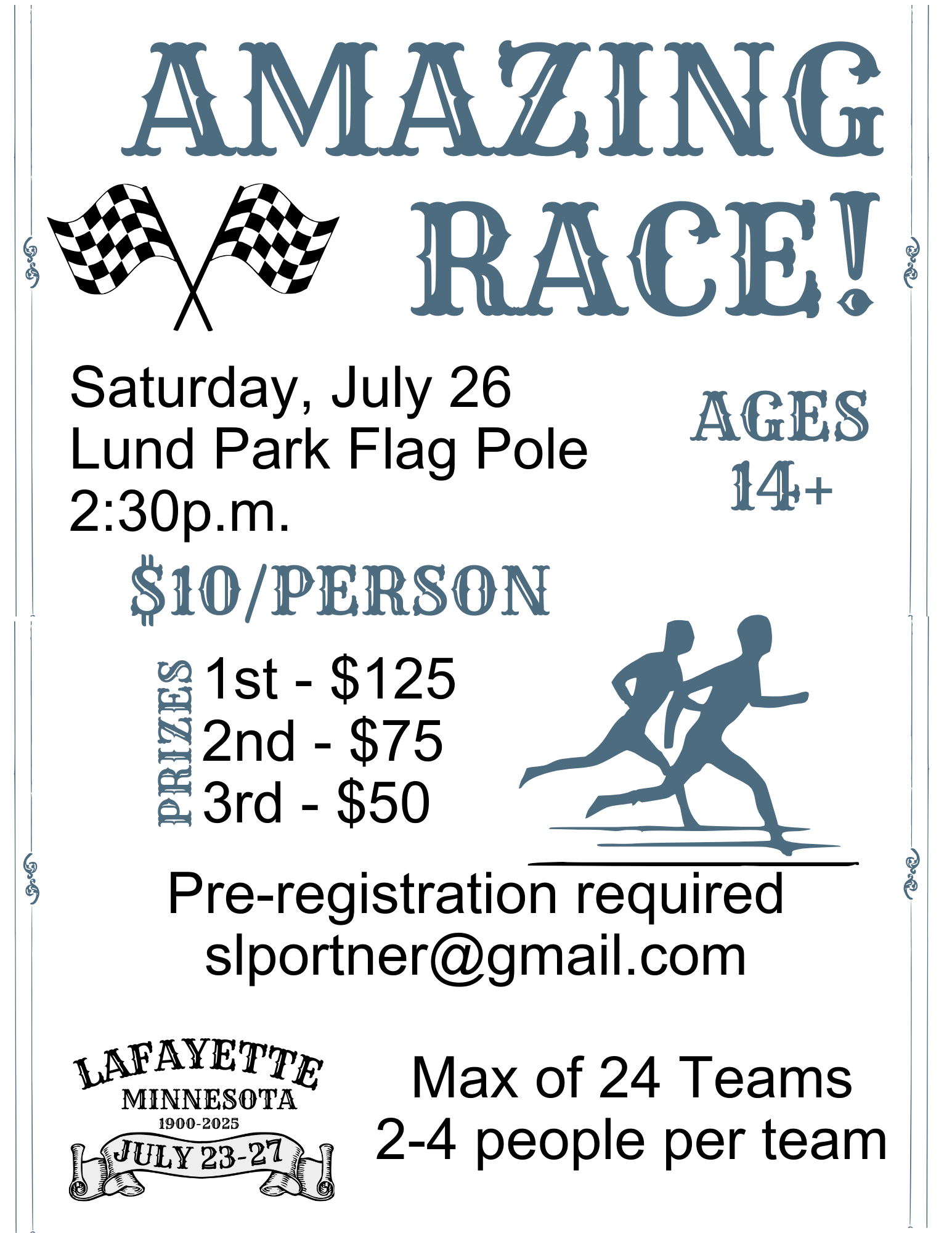 125th Amazing Race description